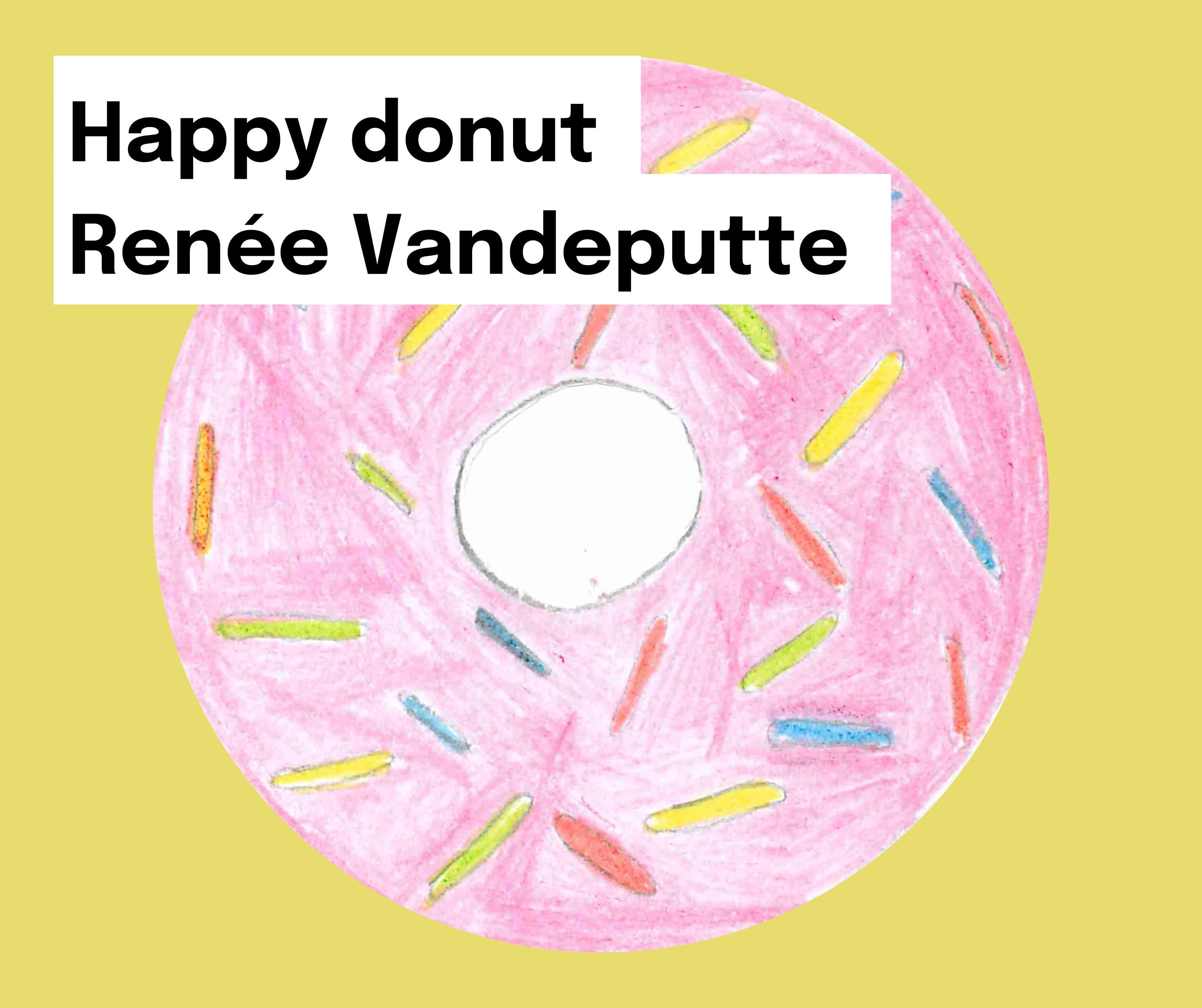 Happy Donut - Renée Vandeputte